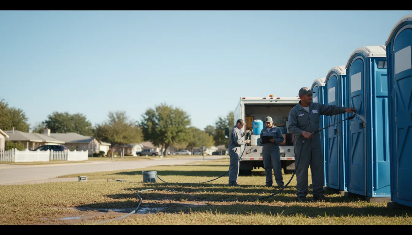 Long-Term Portable Toilet Rental in Muscotah, KS near me
